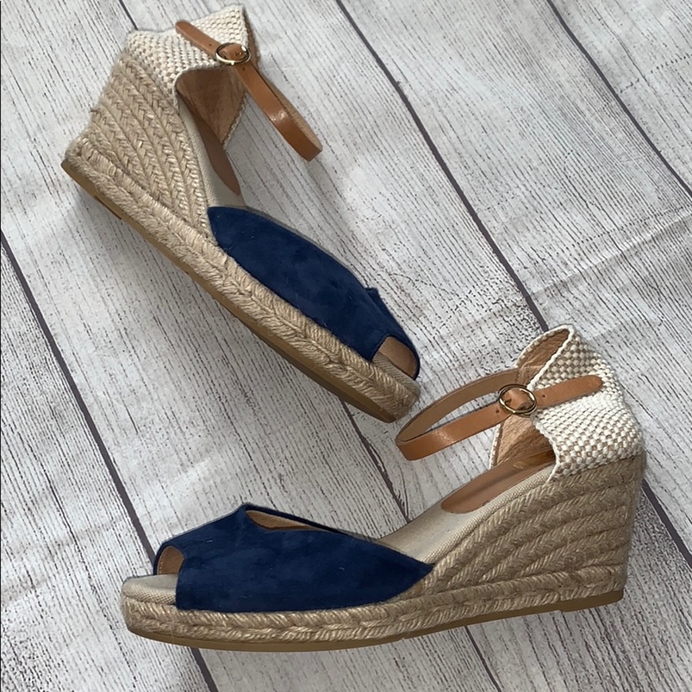Kanna suede and Leather Espadrilles